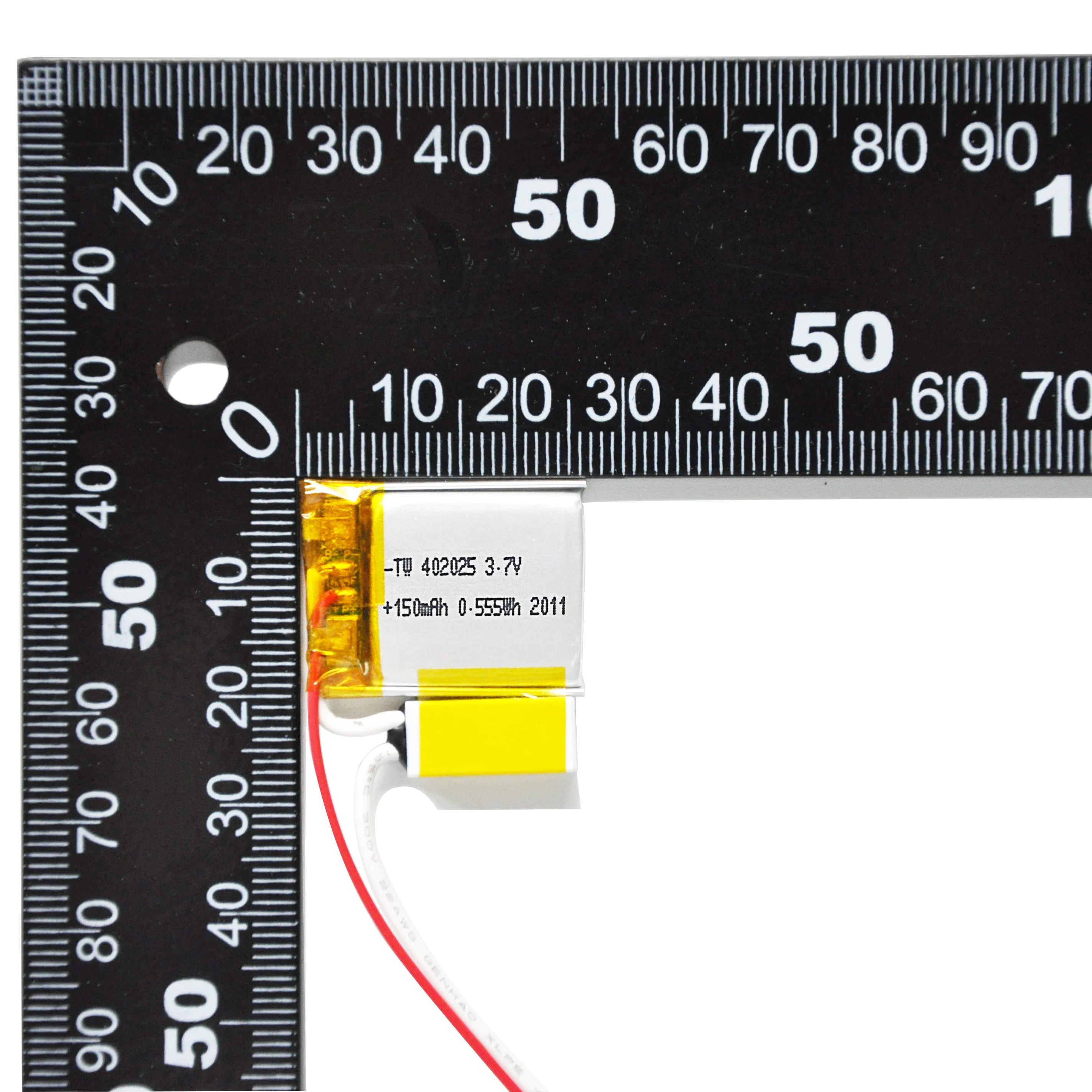 402025 3.7v Lipo Li-Ion Battery Cells 150mAh Lithium Polymer Battery For Wearable Device