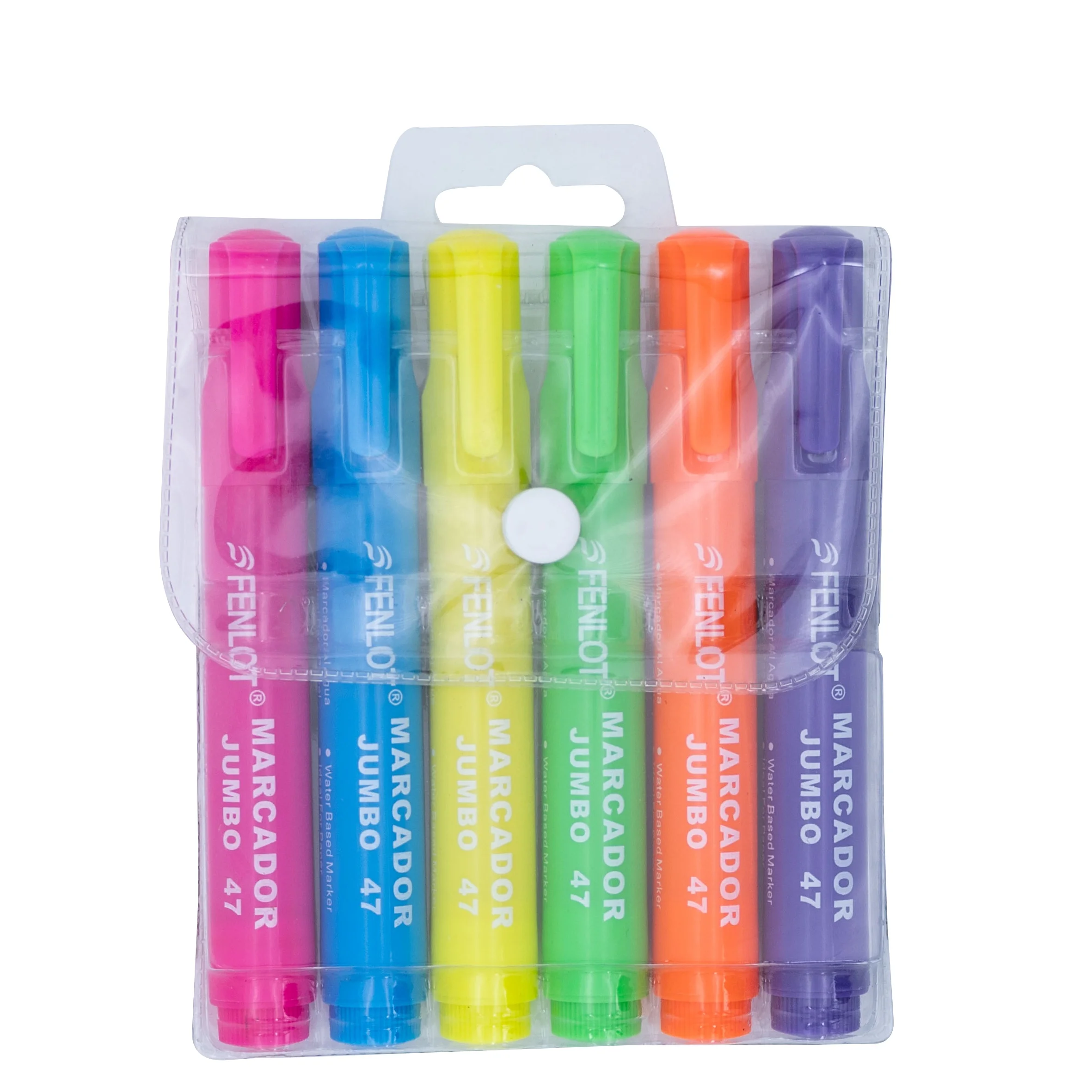 Best Selling 12 Colors water based ink Marker Pen Custom Logo for School/Office 047