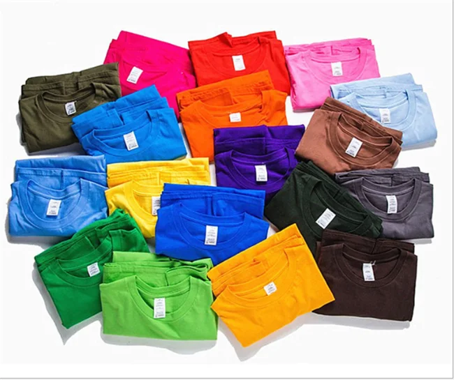 100% Cotton apparel Basic Custom printing oem logo plain blank men T Shirt