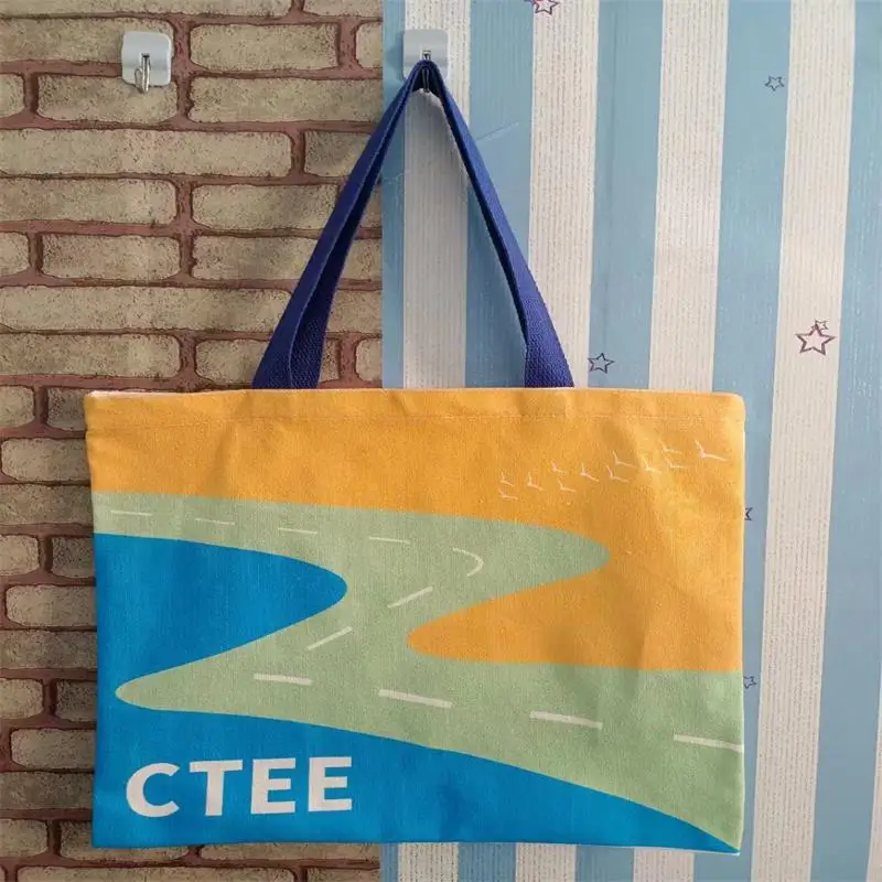 Canvas bag custom logo shopping custom cotton blank cotton bag portable canvas bag environmental protection