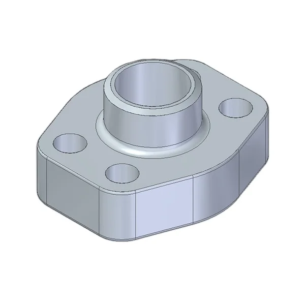 Top quality italian Stainless Steel Inox weld on flanges for oil hydraulic systems for export