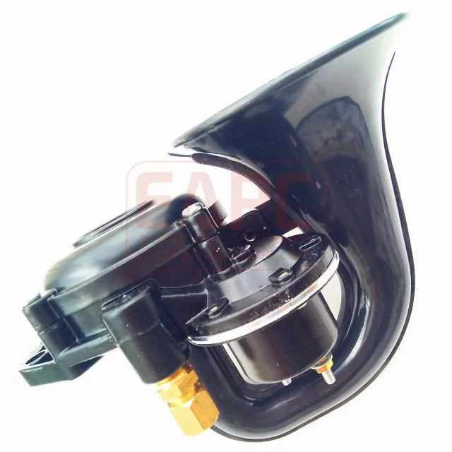 TZ-332 Super Loud Trumpet Air Operated Snail Horn 12v/24v Klaxon Snail Shape Air Horn