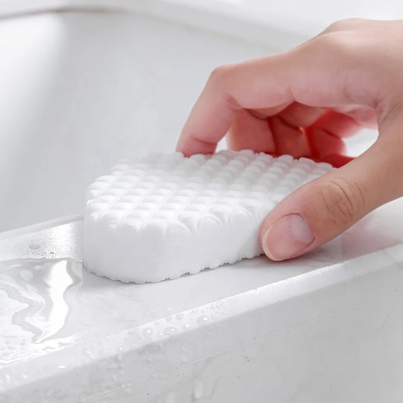 Multi-Functional Portable Cloud Shaped Scrub Sponge Custom Logo and Packing Kitchen Cleaning Accessories