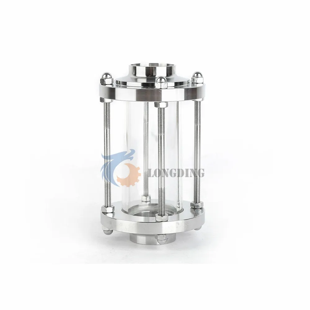 304 Sanitary Stainless Steel Diopter Tri Clamp connection SS Sight Glass