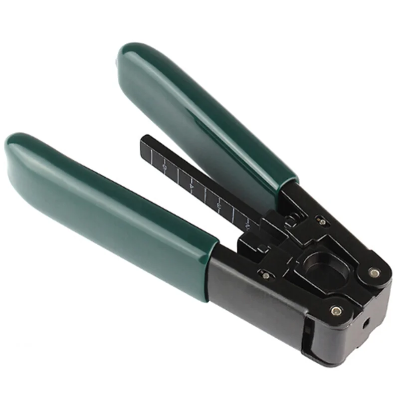 FTTH optic tri-hole drop cable tools optical fiber cable stripper