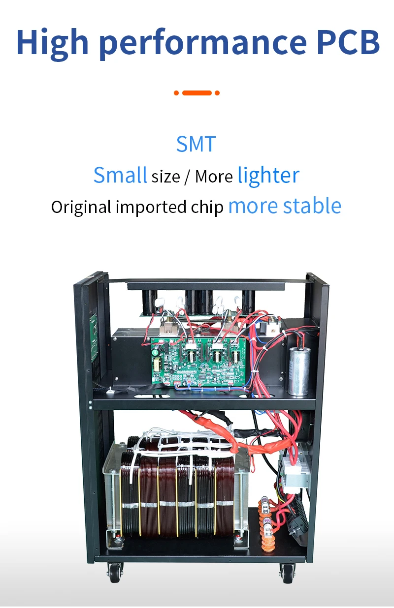 10KW 96Vdc PWM 50A/100A low Frequency Pure Sine Wave Solar Inverter 10000W Power Inverter