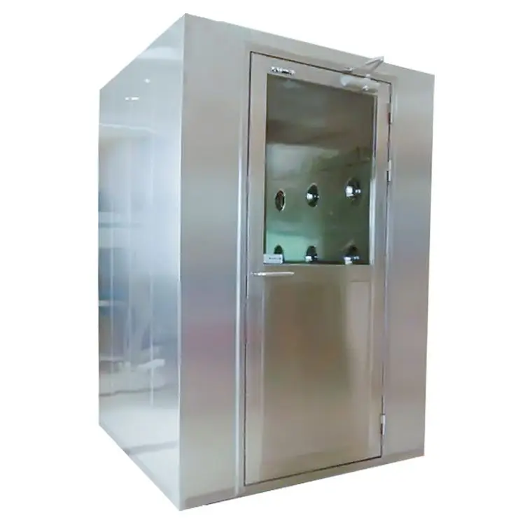 High quality clean room air shower laboratory dust-free factory uses stainless steel air shower tunnel