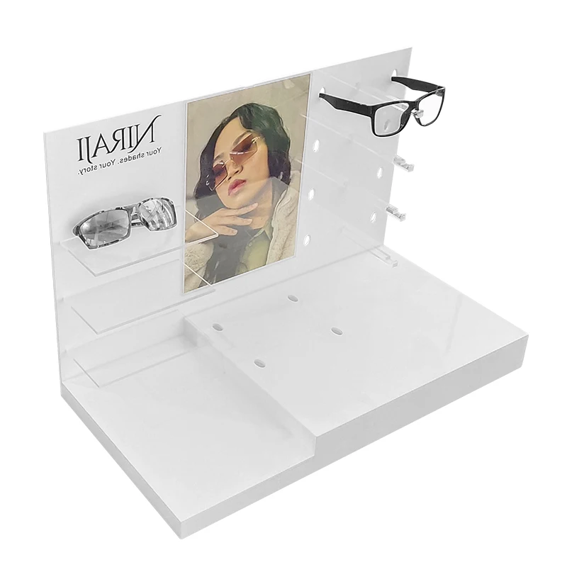 Custom Eyewear  Display Stand Sunglass Displays Countertop glasses Cosmetic Display Stand