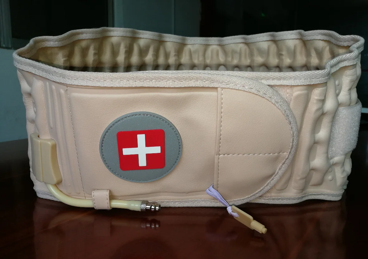 Release Massager Belt Air Traction Spinal Lumbar Support Belt For Back Pain Relief