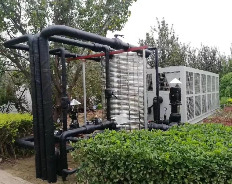 300 Kw 120 Hp Industrial Air Cooled Screw Water Chiller