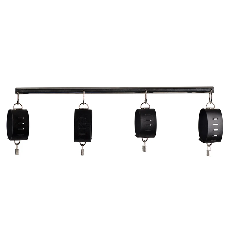 SM Bondage Sex bed Steel pipe bondage handcuffs Straps Flirting BDSM Bondages Erotic Game Sex Toy For Couples