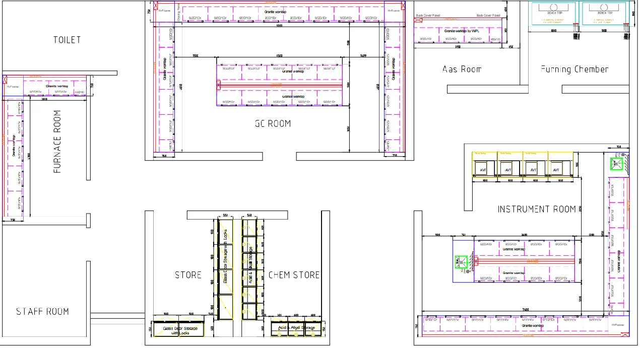3D design microbiology lab design image school science lab table design engineering pictures on sale