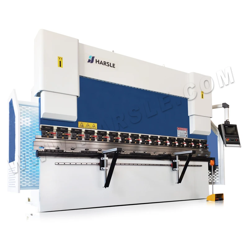 HARSLE DELEM DA53T 2D 4 Axis CNC Press Brake Graphical Controller Carbon Italy Servo Marketing Copper Metal Steel Key