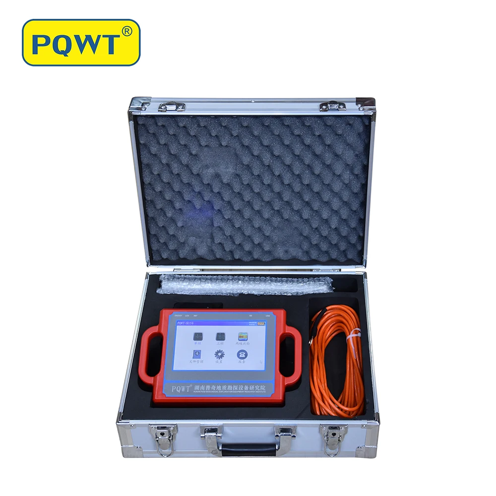 PQWT S150 хит продаж подземный детектор воды автоматический построение карты 2D изображение