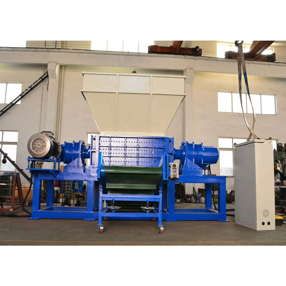 Car Tire/Plastic/Rubber/Drum/Bucket/Barrel/Bottle Shredder From Quality Manufacturer