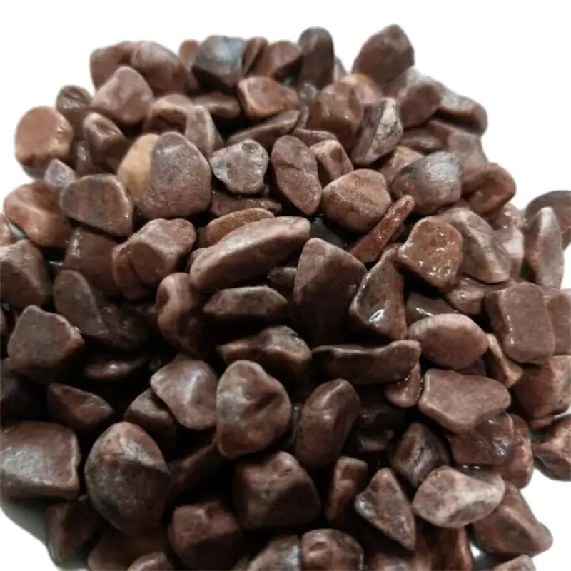 Hot Sale Natural Tumbled Polished Black Pebble Stone for Landscaping and Garden Decoration