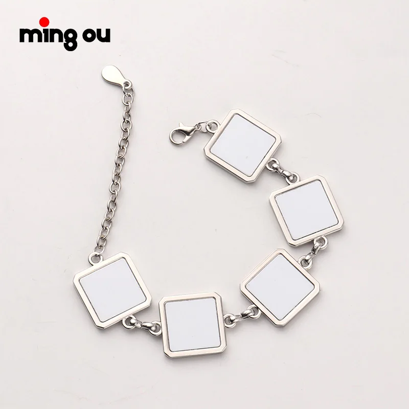 Sublimation Bracelet Blank Jewelry Charms Bracelets For Sublimation Bracelet