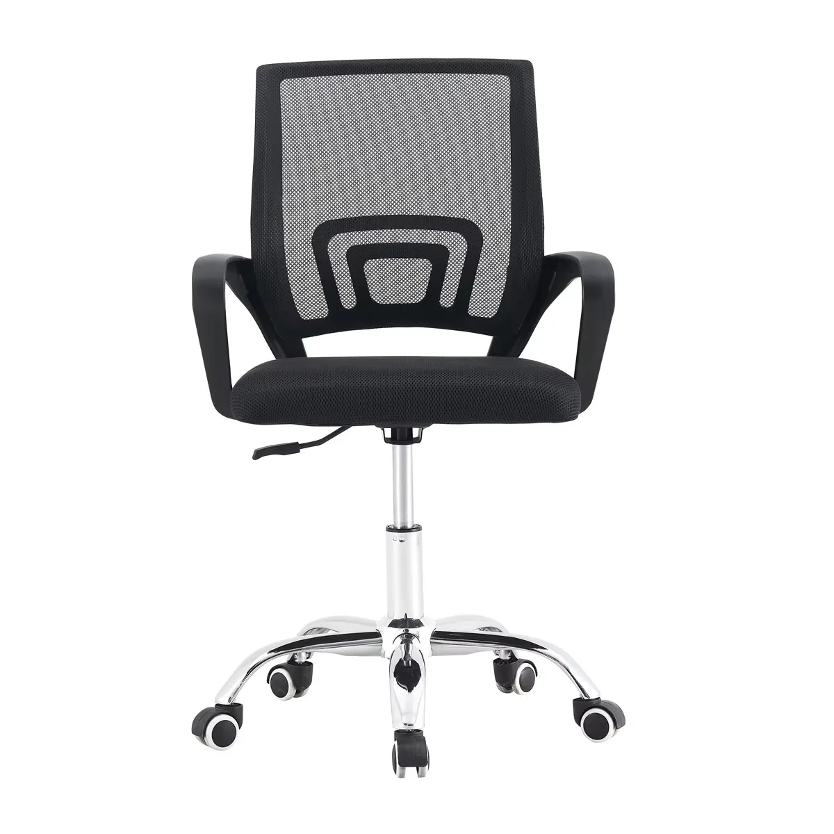 Wau Mesh Ergonomic Chair With Headrest Charcoal Lumbar Support Seat Back Ultra High Lift Tufted Loveseart