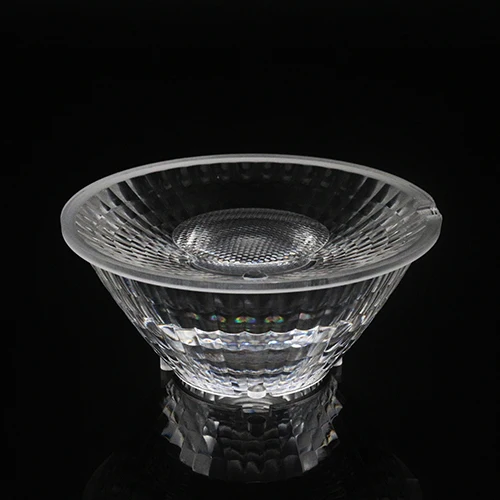 Manufacturer 72MM PMMA PC Optical LED Lens Indoor Retail Led Lenses Down Light Spot Light Track light lens TIR LED Lens