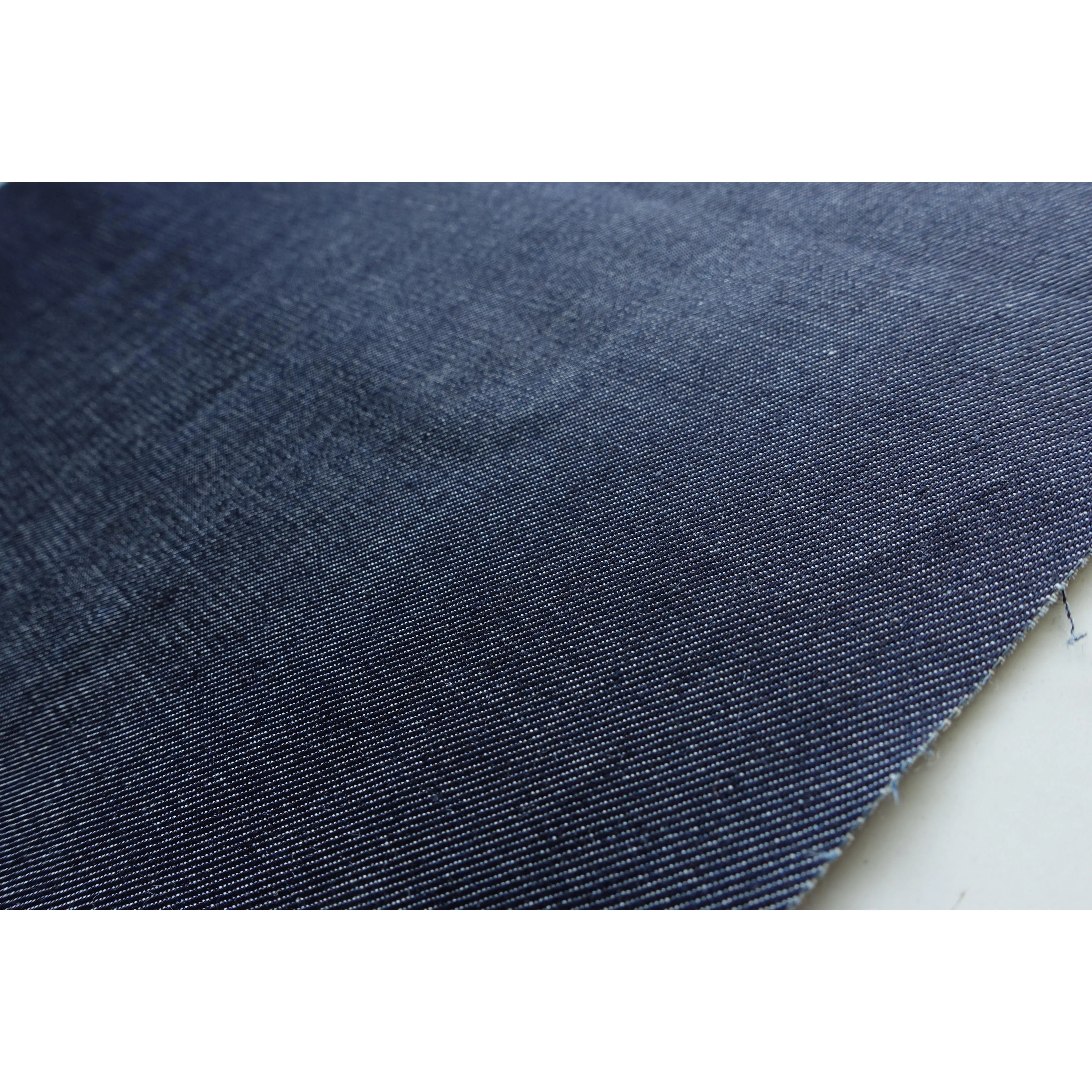 The Luxurious 4041-ACT-L Japanese Selvedge Indigo Cotton Dyed Shirt Denim Cotton Fabric