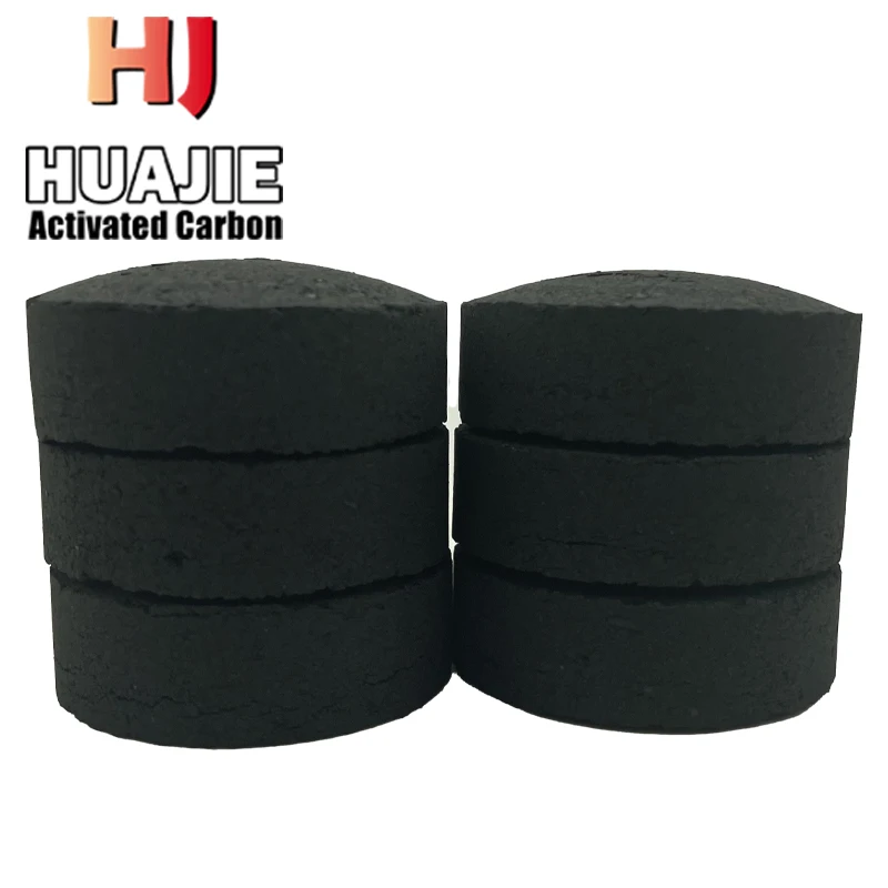 Wood Round White Ash Coconut Shell Shisha Charcoal For Hookah Briquettes