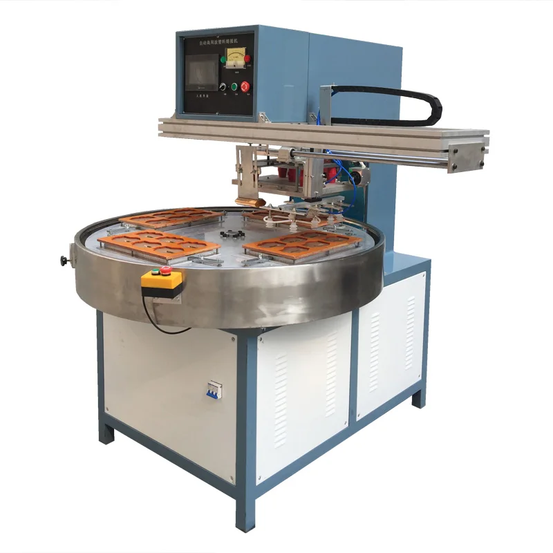 10KW high speed 4 working stations blister sealing packing machine for toothbrush