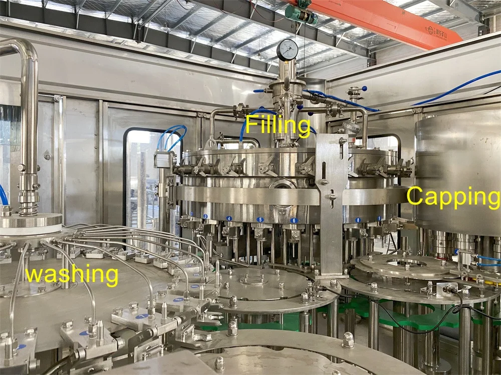 Summer cold energy drink pepsi cola filling machine/bottling machine