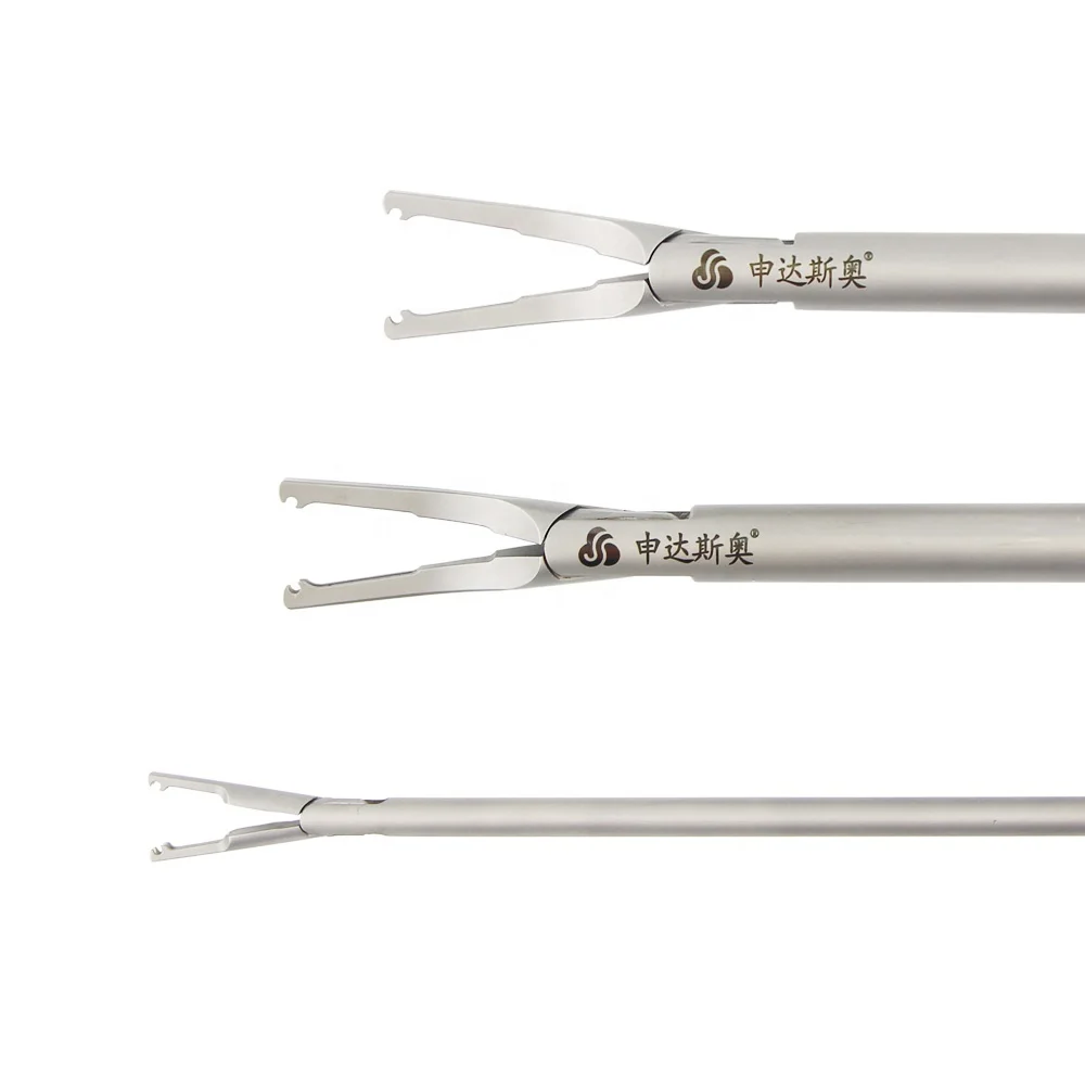 Clip Applicator Reusable Laparoscopic Endoscopic Polymer Ligation Clips Clip Applicator