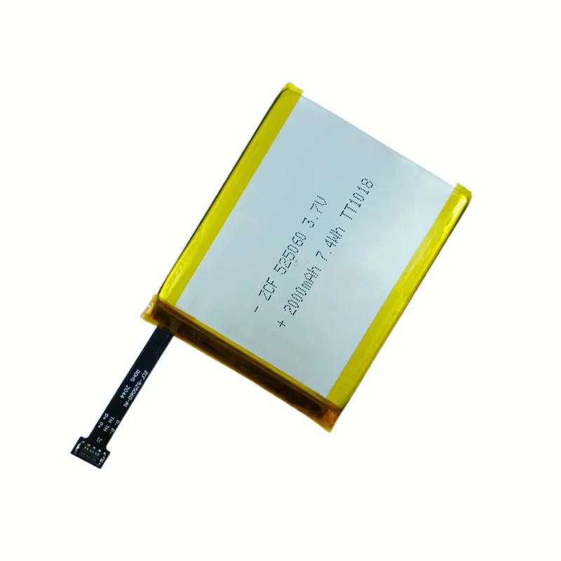 2000mAh 3.7V Rechargeable Polymer Lithium Ion Battery Pack ZCF 525060 for Education Steam Tablet PC