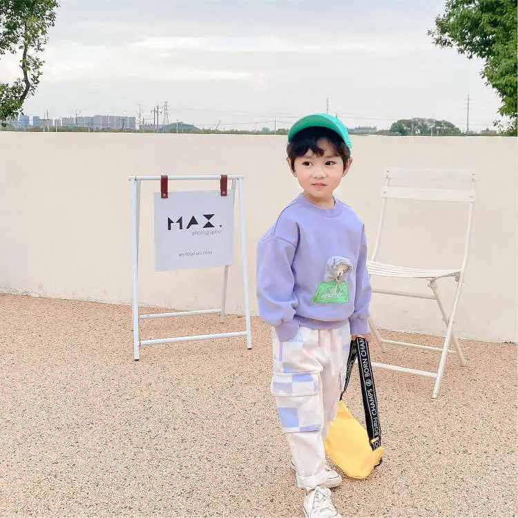 wholesale toddler boys sweatshirts spring summer toy bear kids shirts cotton clothes for children