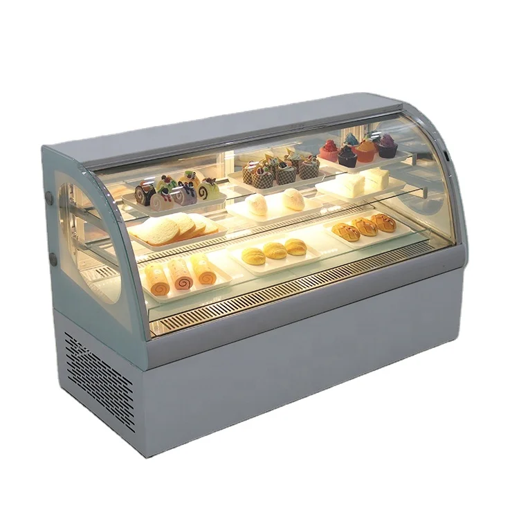 wholesale chocolate display case bakery display counter multi deck chiller refrigerated cake display cabinet (62020498264)