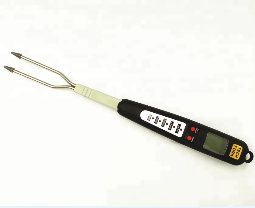 Digital BBQ Thermometer Fork and spatula temperature fork