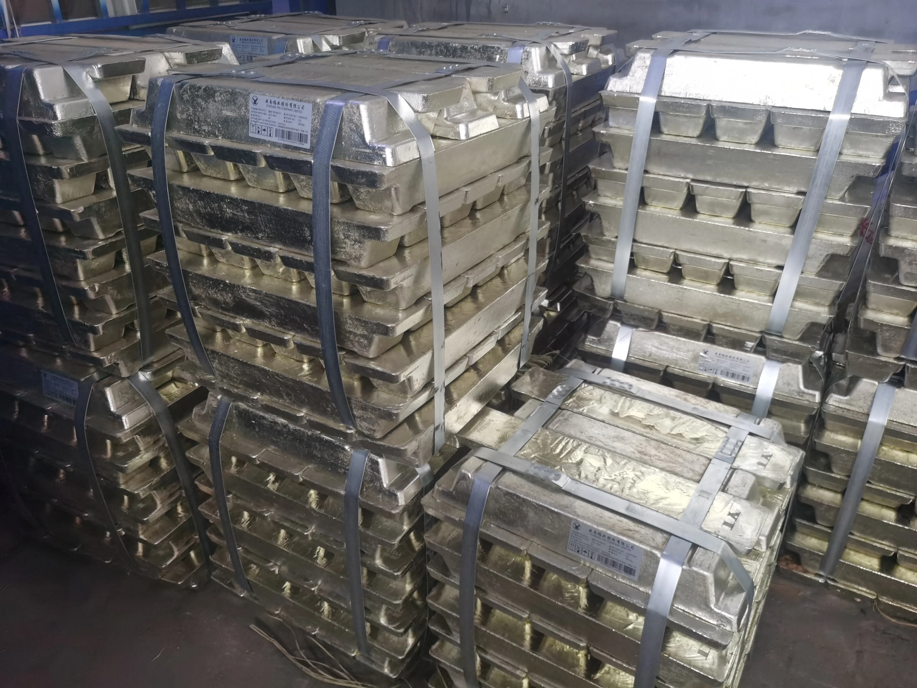  Pure Tin Ingot Cheap Price Big Stock for Sale 99.9% 99.95% 99.99%