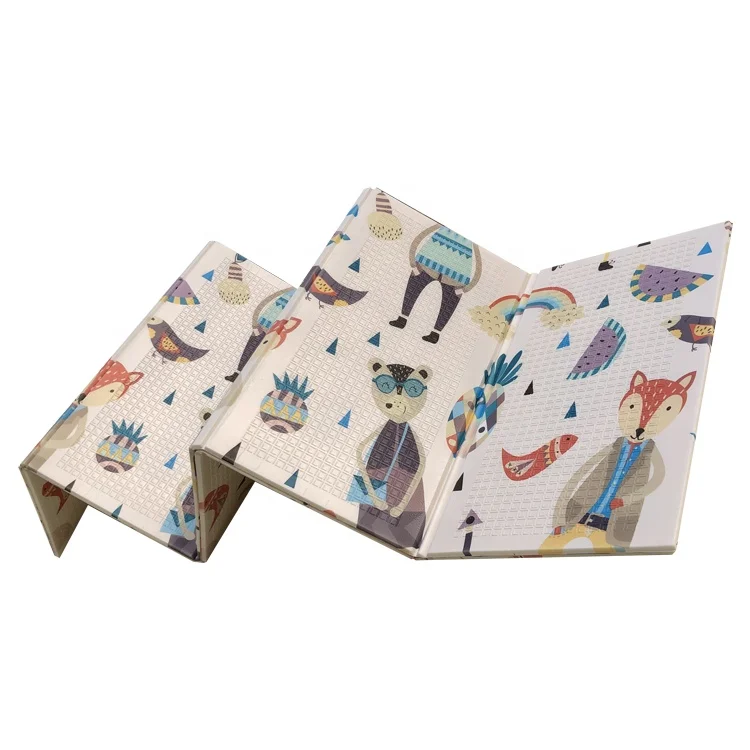 High quality xpe foam folding baby puzzle crawling non toxic play mat manufacturer