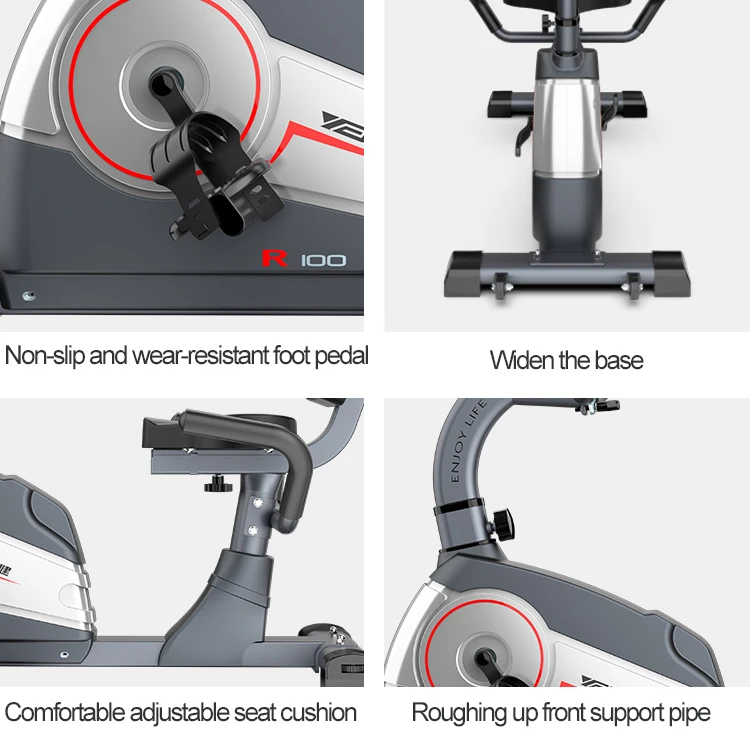 Hot Sale Non-oxidation Home Fitness Equipment 30 Iron Under Desk Cycle  Workout Exercise Bike