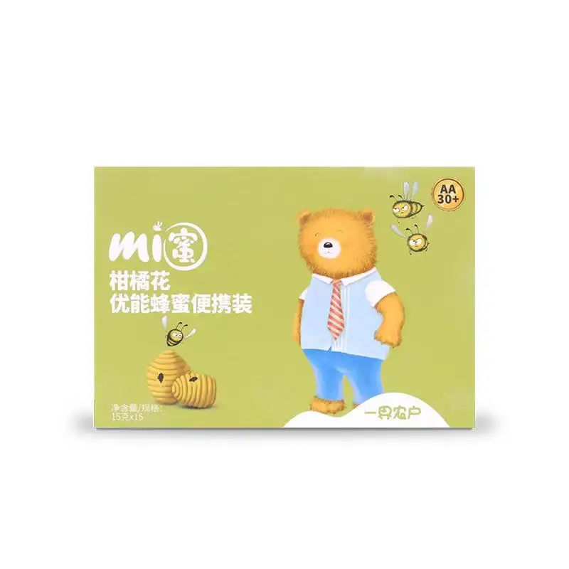 Orange Flower Sweet Tasty OEM Customized Honey Water Mixable Customized Bio Honey from China forest