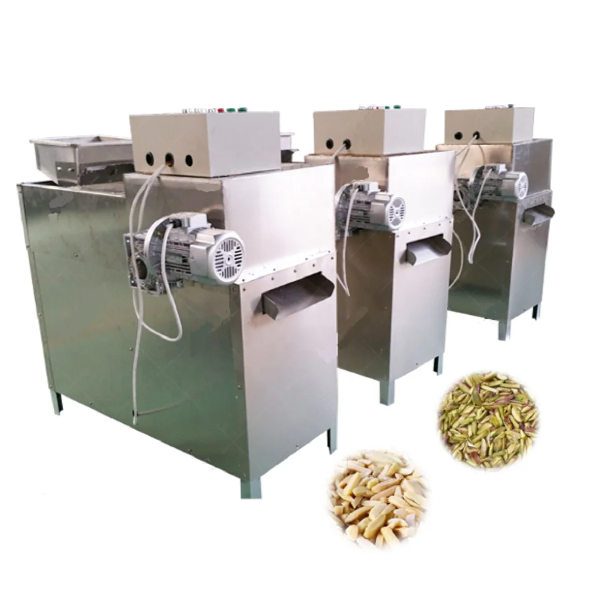 Almond or Badam Strips Cutting Machine