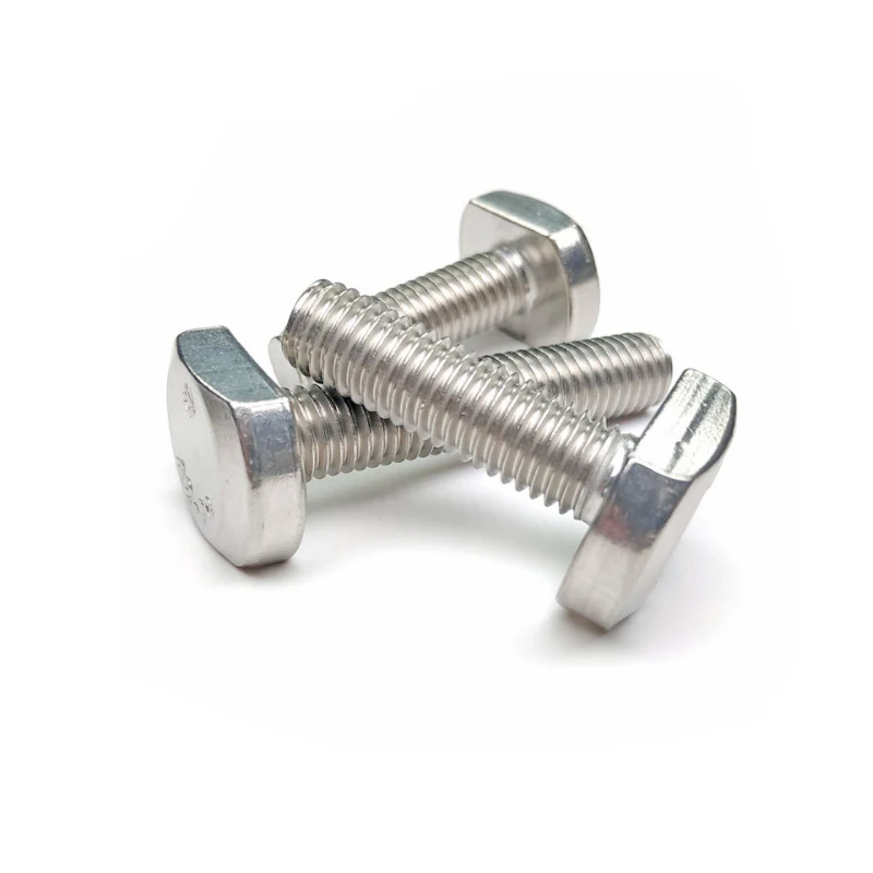 OEM T Bolt special bolt forged t-bolt Duplex Steel 2205 2507 S32760 m6 t type bolt for building