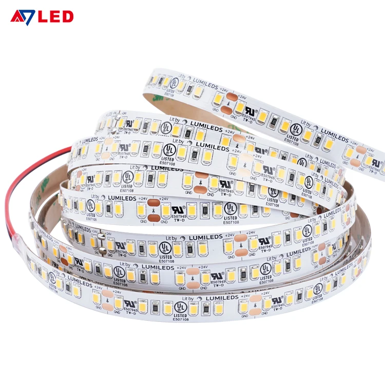 Cinta Led Kitchen Under Cabinet Lighting Stripe Bendable Cuttable 24V Warm White 3000K 4000K 65000K Waterproof LED Tape Light