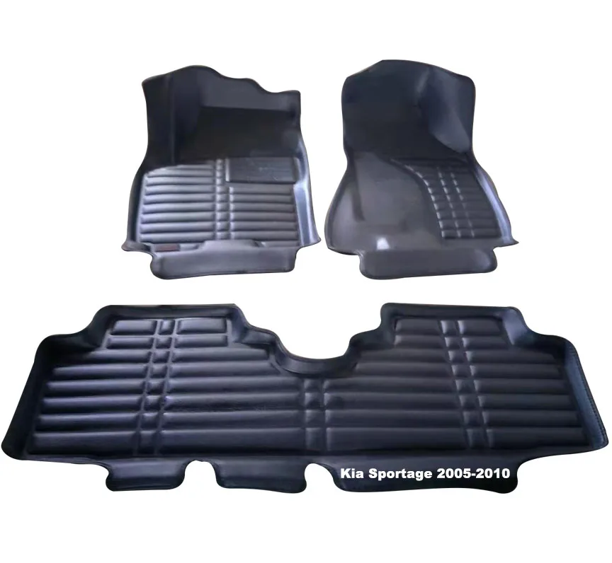 Waterproof Wire Loop Rubber Matting Soul Borreed Car Carpet Floor For Kias Cadenza for Sportage
