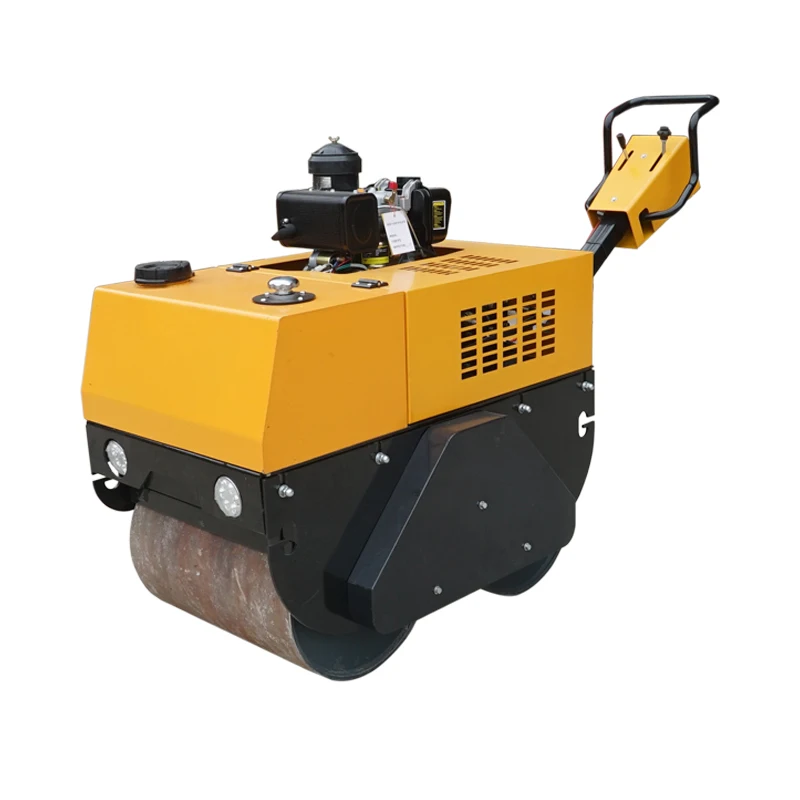 550KG Road Roller Factory Price of Vibratory Double Drum Road Roller