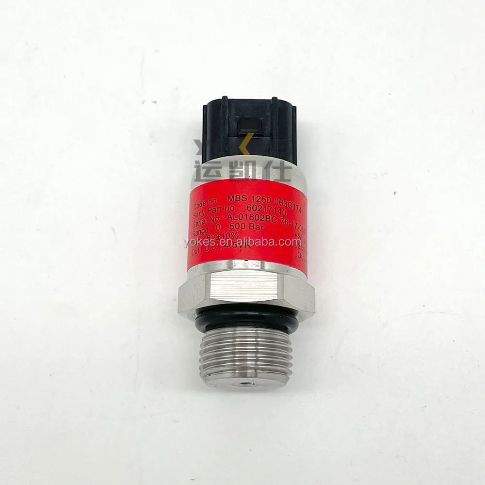 500Bar High Pressure Switch Sensor Excavator Accessories 60217140 For SANY