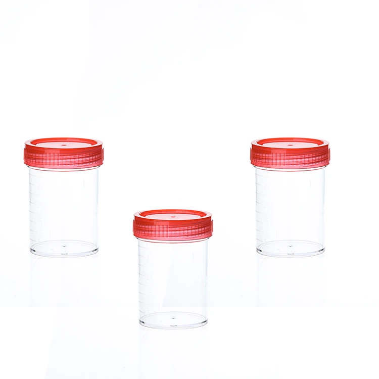 Professional Standardized Leakproof Design Lab Consumables Sterile Urine Container
