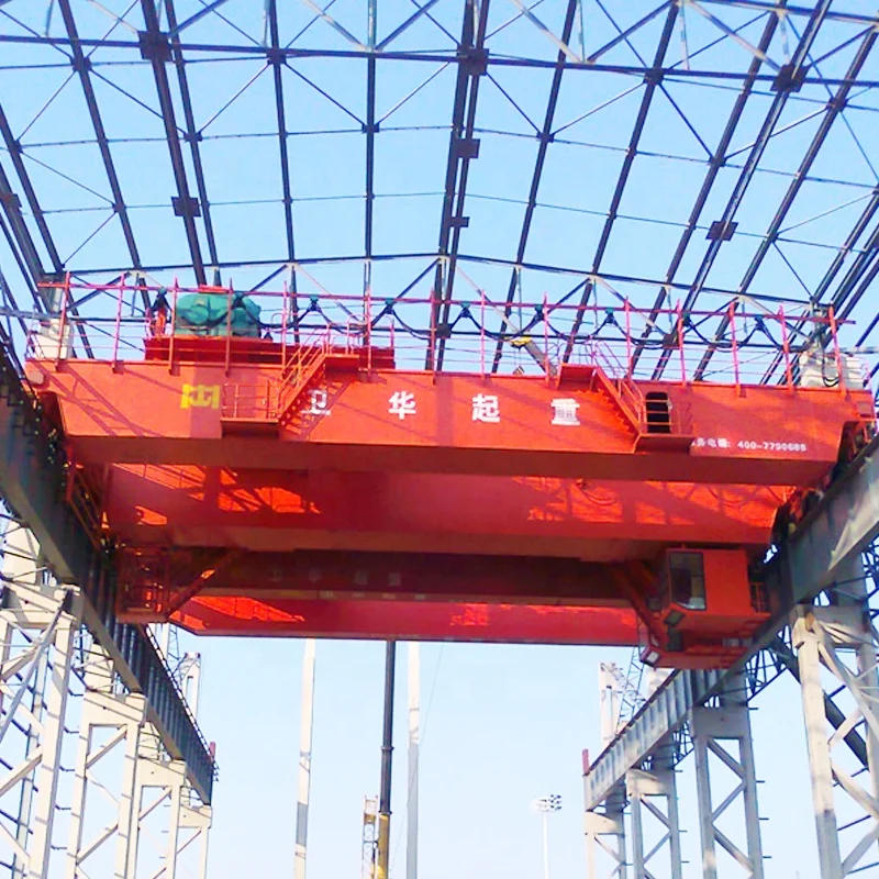  Weihua двойная балка Кнопка Puente Grua взрывозащищенный мостовой кран 40 тонн для изготовления