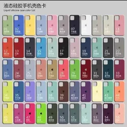 Hot selling rubber silicone phone case for iphone 13 Pro 12 11 XSmax shockproof with logo liquid silicon phone cases