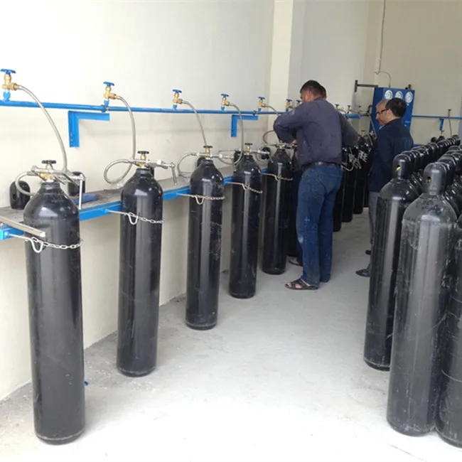 Cryogenic Liquid Oxygen Nitrogen Gas Filling Machinery Air Separation Unit