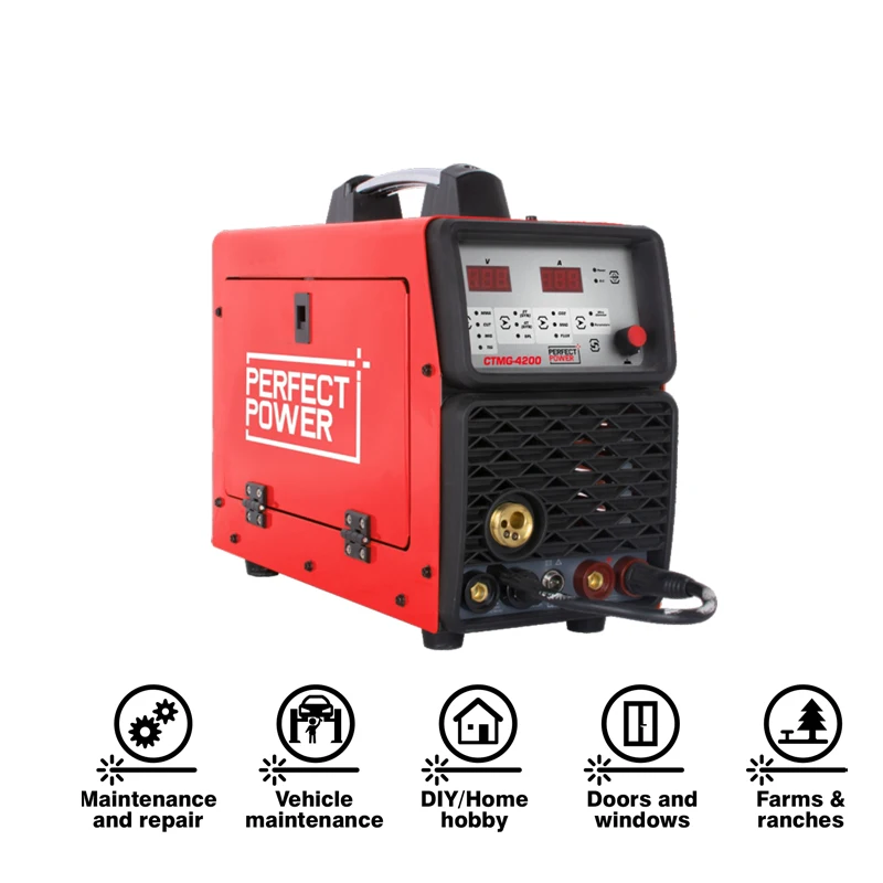 CTMG-4200 Multiprocess 5 в 1 плазменный резак типа для сварки MIG/MAG сварочный tig аппарат инверторный ММА HF аргонодуговой порошковой сварочной проволоки машина