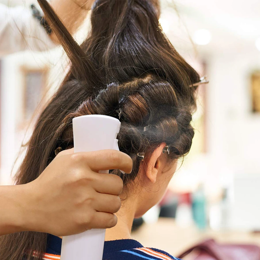 10oz mist hair private label empty reusable sanitizer colored specialty continuous spray bottle with refill logo handle