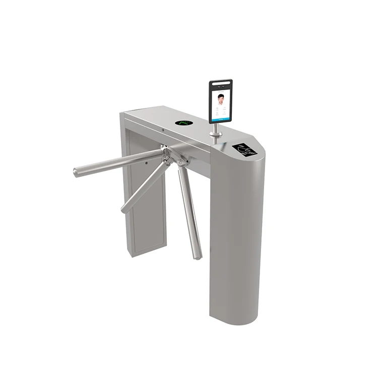  3 Arm Drop Turnstile Semi- Automatic Tripod Rfid Access Control
