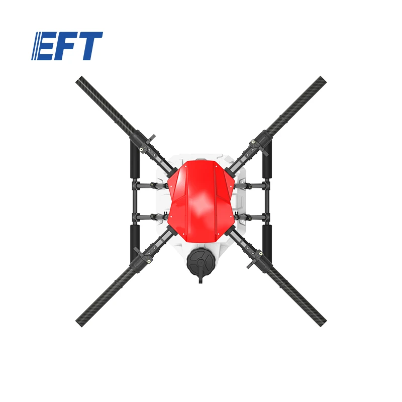 Reliable EFT E416P agricultural sprayer drone automatic flight drone crop sprayer agri helicopter for pesticide spraying